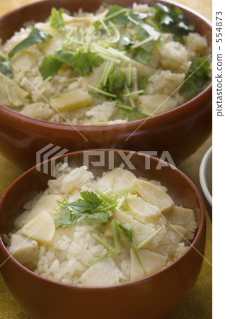 Bamboo shoots rice  554873