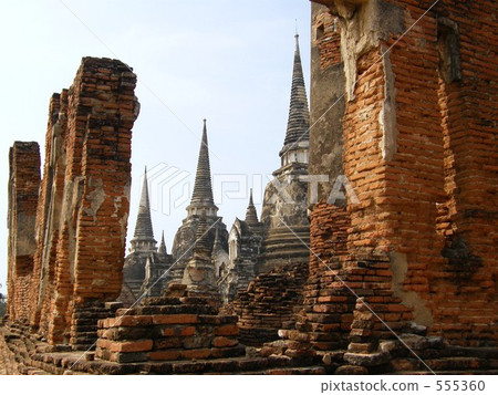 Ayutthaya remains 555360