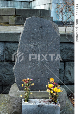 走在函館·山田Hijikata Kozo和新選組志願者紀念碑 557433