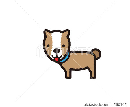 狗寵物例證材料狗逗人喜愛的剪貼美術 560145