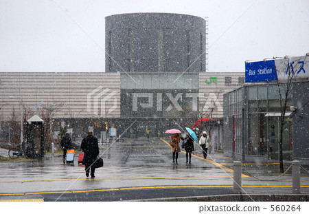 函館步行/落雪函館站 560264