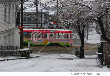 Railroad Tram: Hakodate Tramen 561588