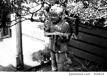 ninomiya sontoku, takanori ninomiya, bronze statue 564656