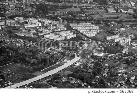 東京以上·航空照片昭和48 565369