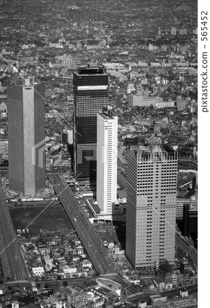 東京以上·航空照片昭和48 565452