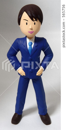 Three-dimensional illustration office worker Three-dimensional illustration office worker 565756