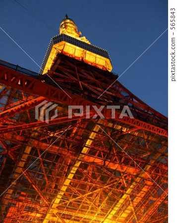 塔 東京鐵塔 巨大 565843