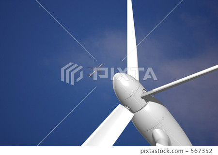 CG Wind fans 03 - Stock Illustration [567352] - PIXTA
