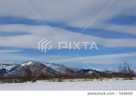 fallen snow, cirrocumulus, snowy mountain 568600