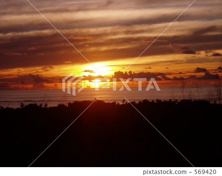 Sunset glow in Fiji Sunset glow in Fiji 569420