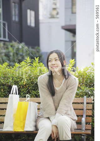 twenty, Young female, shoping 569561