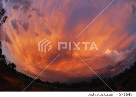 Burning sky 571649