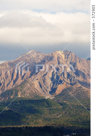 Sakurajima where the snow has crowned Sakurajima where the snow has crowned 572905