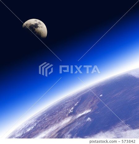 Earth and Moon Earth and Moon 573842