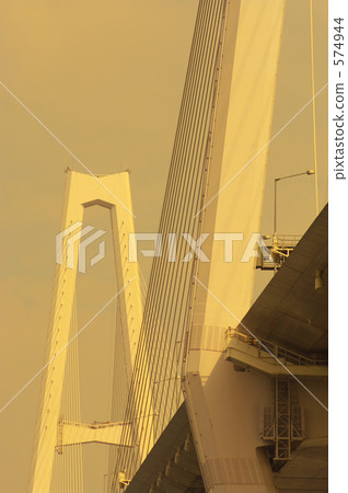 Large Suspension Bridge Large Suspension Bridge 574944
