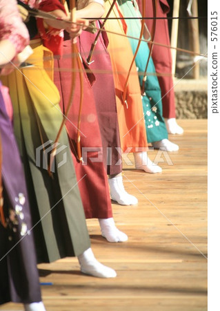 Sanjusangen-do Tsushiya~多彩色的Hakama 576015