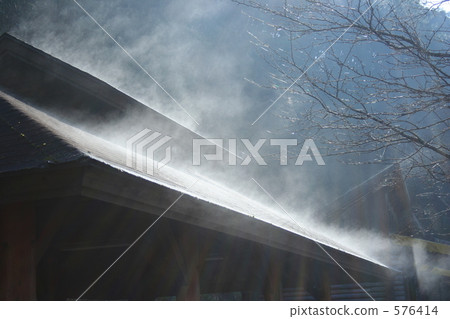 steam, wakayama prefecture, dawn 576414