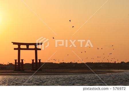 Hamana湖日落 Hamana湖日落 576972