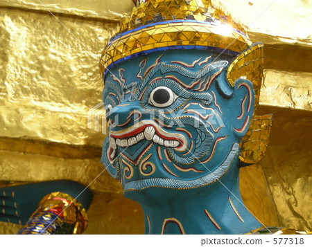 曼谷佛教寺廟曼谷玉佛寺雕象 曼谷佛教寺廟曼谷玉佛寺雕象 577318