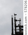 cloudy sky, constructing, shinjuku 578206