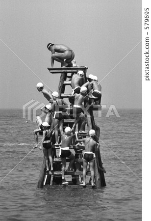 海濱學校·千葉縣富浦露營昭和49年 579695