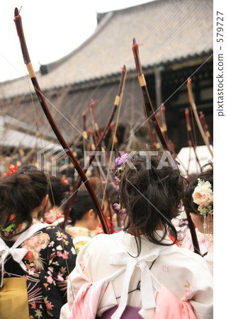 Sanjusangen-do Tsushiya ~ Kimono Tascie bow and arrow Sanjusangen-do Tsushiya ~ Kimono Tascie bow and arrow 579727