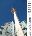 Steel tower 584314