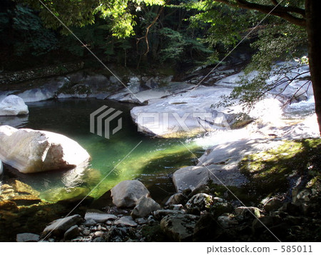 四萬十川 河流 美麗 585011