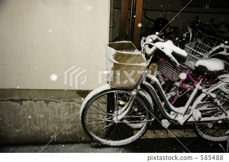 Snow and bicycle 2 Snow and bicycle 2 585488