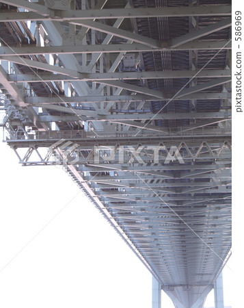 Steel Akashi Ohashi Bridge 586969