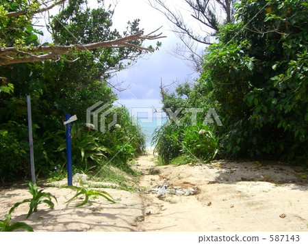 沙子 多沙的 道 587143