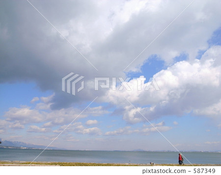 多雲的天空 多雲的天空 587349