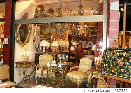 古玩店 跳蚤市場 法國 587373