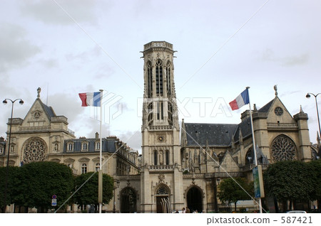 town hall, paris, parisian 587421