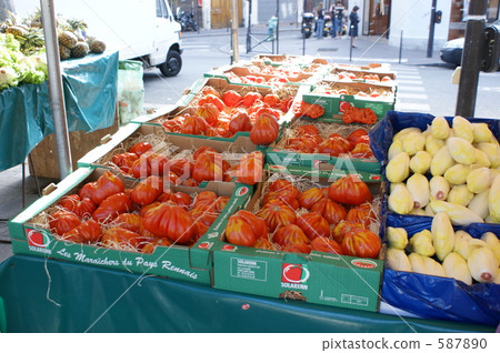 晨集 法國 巴黎 587890