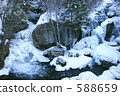 Frozen crown waterfall 588659