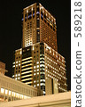 商業建築 點燈 夜景 589218