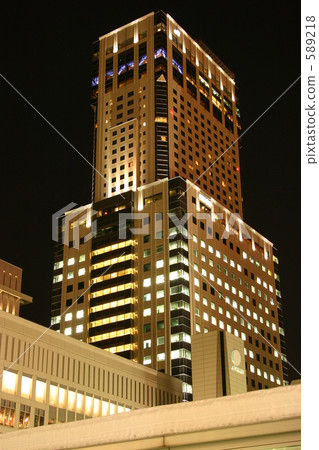 商業建築 點燈 夜景 589218