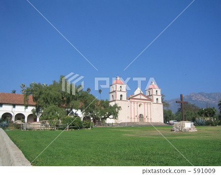 Santa Barbara Mission 591009