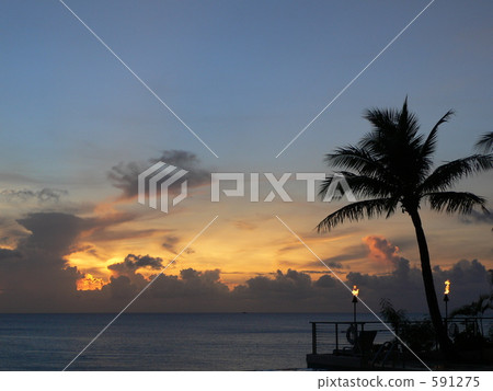 Sunset at the southern country resort @ Guam 2 591275