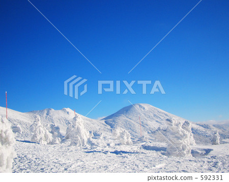 Hakodate mountain in fine weather Hakodate mountain in fine weather 592331