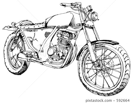 摩托車 騎車 自行車 592664