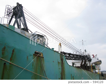 錨定起重機船 594120