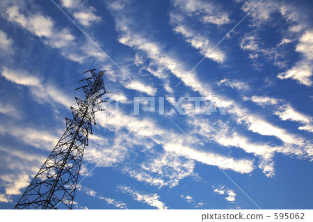 Clouds and towers 595062