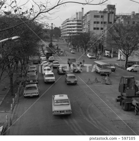 原宿/地鐵千代田線新建工作表參道昭和45年 原宿/地鐵千代田線新建工作表參道昭和45年 597105