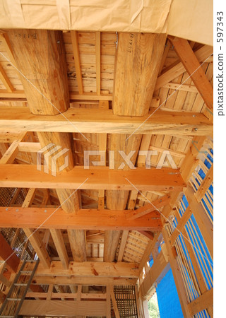 梁 橫梁 椽 597343