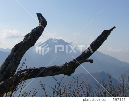 mount ishizuchi, shikoku mountains, ishizuchi (place) 597535
