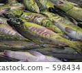 fall salmon, unloading, manufacture 598434