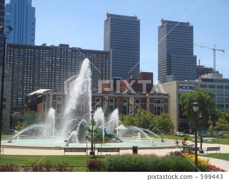 fountain, water fountain, philadelphia 599443