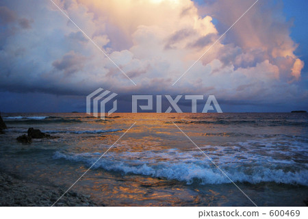 morning sun, beach, sunrise 600469